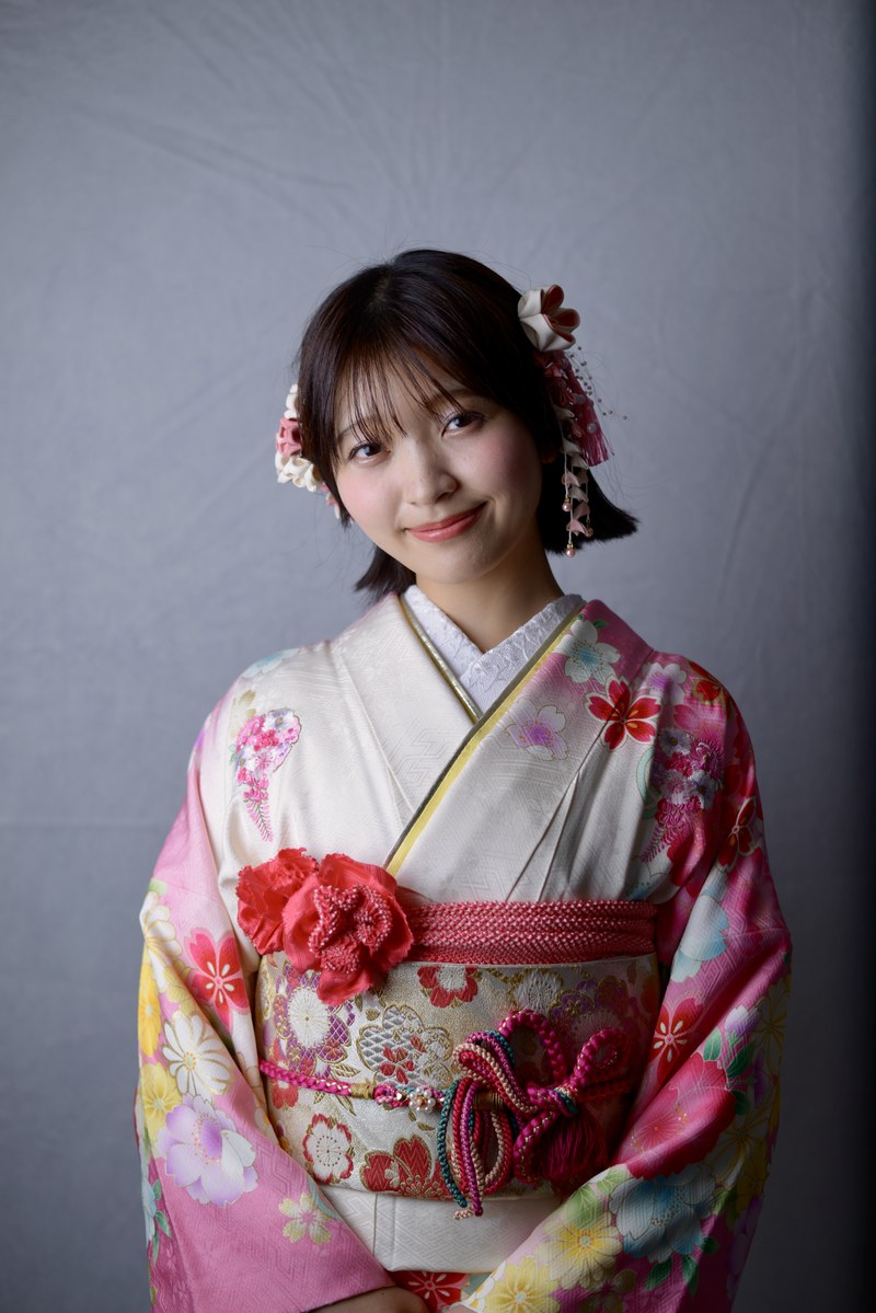 成人式前撮り スタジオ撮影