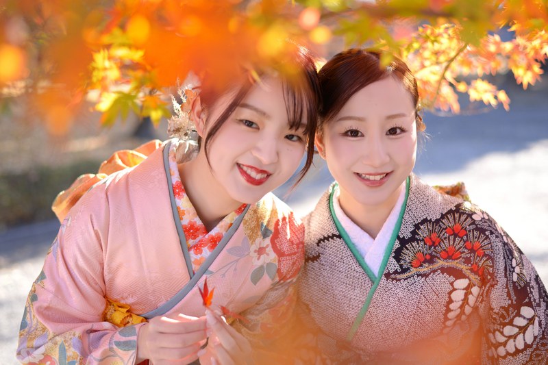 成人式前撮り 東寺ロケーション撮影