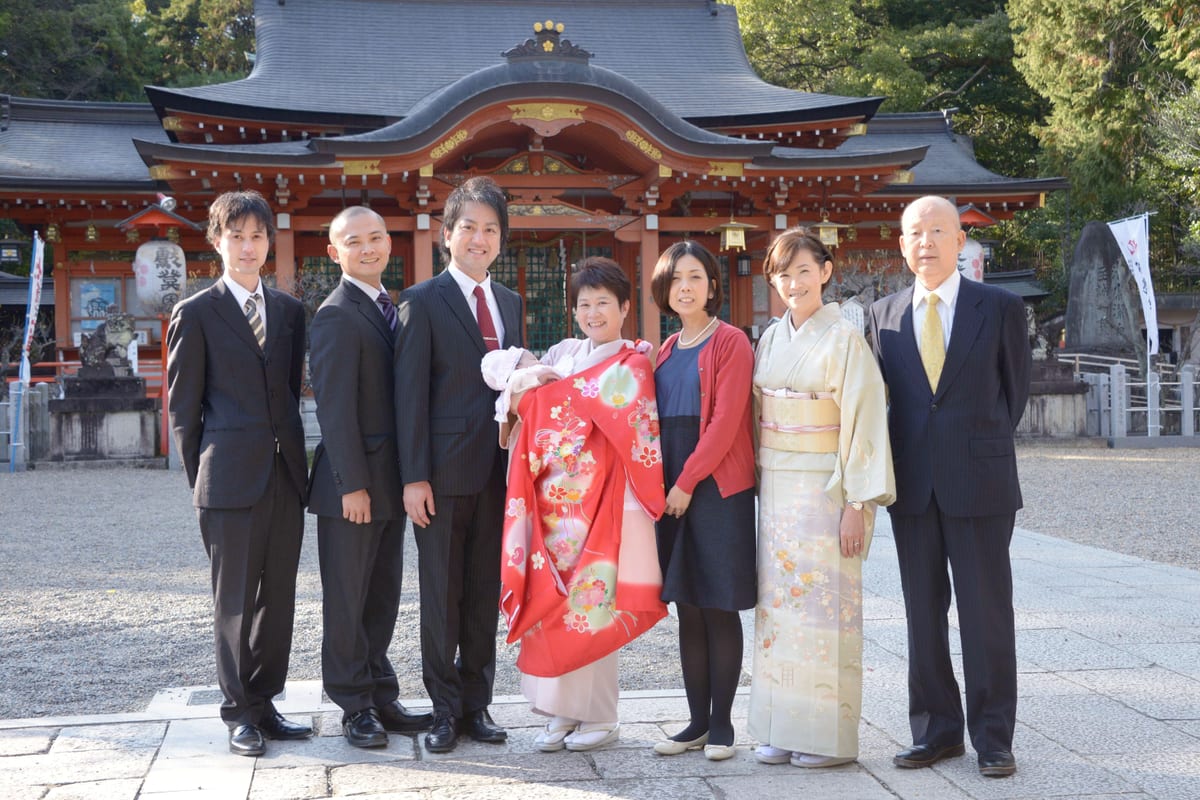 家族写真撮影